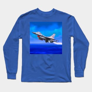 Jet Fighter Long Sleeve T-Shirt